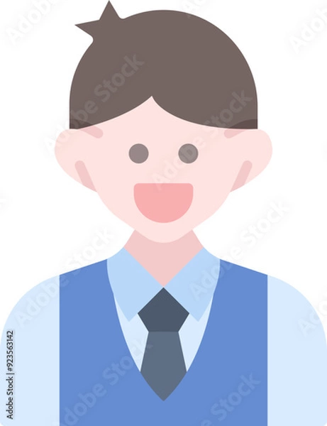 Obraz Student man icon