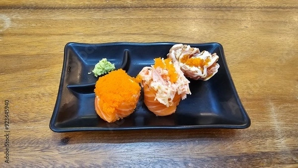 Obraz sushi on a plate