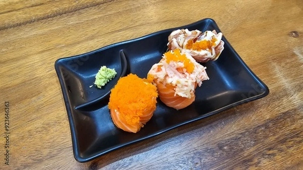 Obraz sushi on a plate