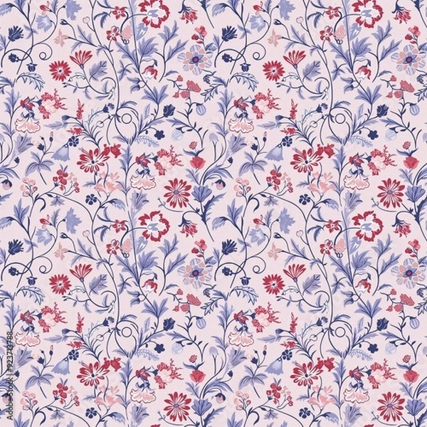 Obraz Seamless floral pattern