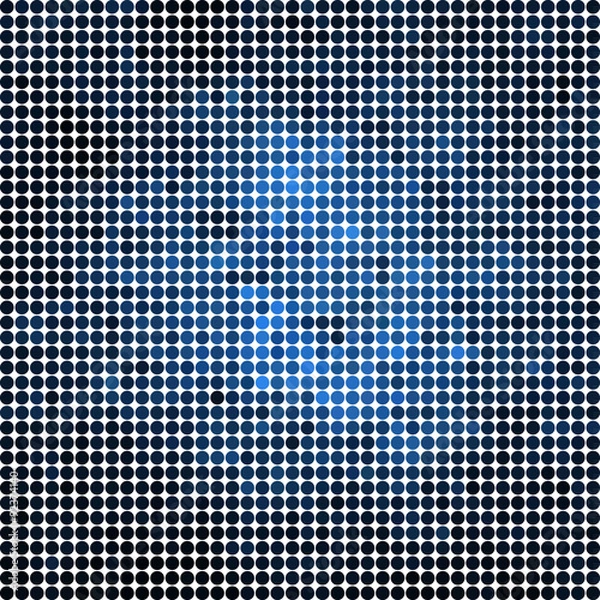 Fototapeta abstract vector colored round dots background