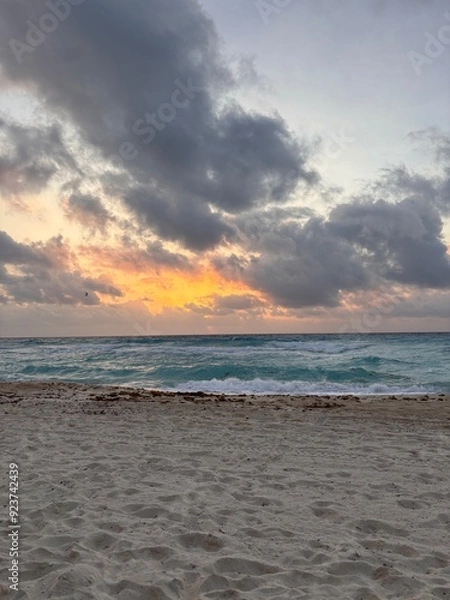 Obraz sunset over the sea