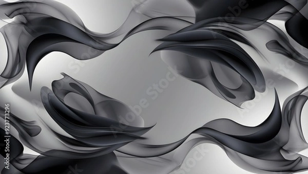 Fototapeta Smoke and Mirrors background