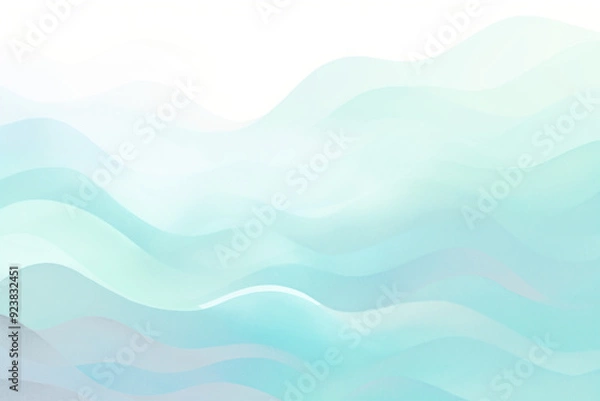 Fototapeta PNG Abstract ocean waves background texture, transparent background
