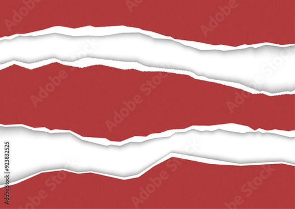 Fototapeta 破れた紙の背景イラスト素材