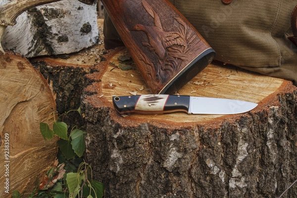 Fototapeta Hunting equipment 