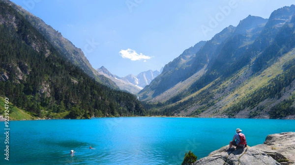 Obraz Lac des Pyrénées.