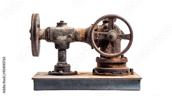 Obraz Water pump transparent background