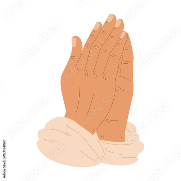Obraz hands namaste greeting culture