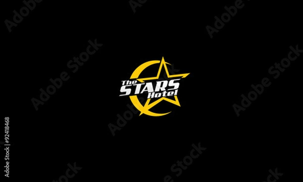 Fototapeta Logo gwiazd