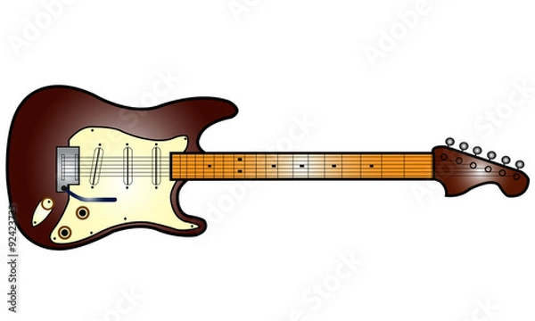 Fototapeta electro guitar