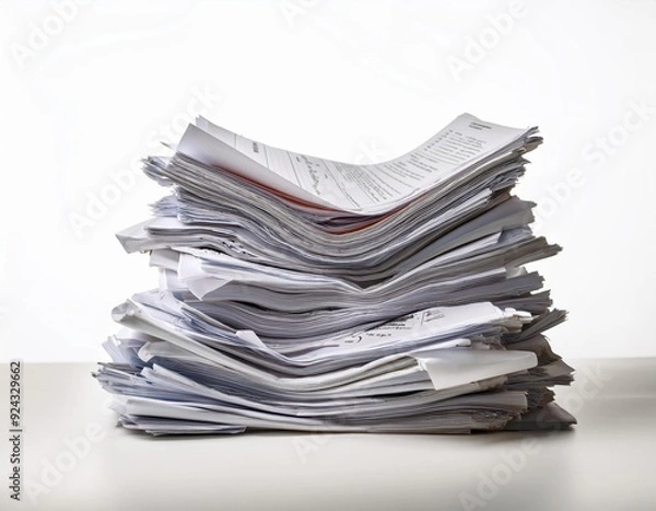 Obraz Overwhelming Paperwork