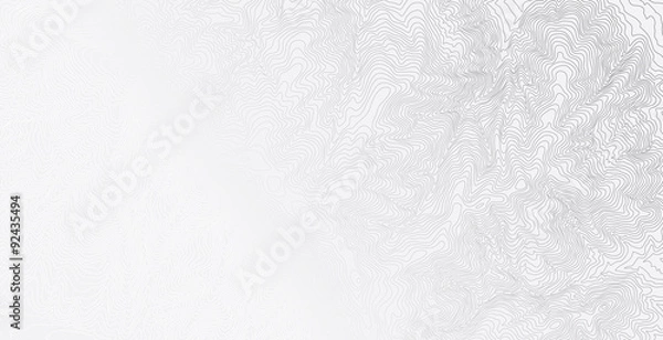 Fototapeta Topographic map background concept
