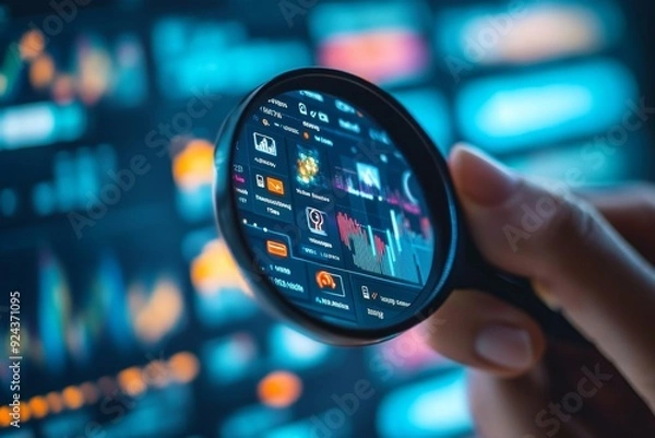 Fototapeta Customer insight marketing concept. marketing, online business. Market research of customers behaviors, preferences and needs to build strong customer relationship and increase brand, Generative AI