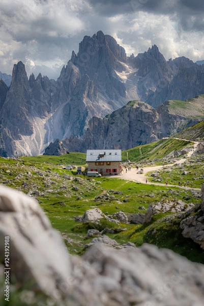 Obraz Cadini di Misurina, UNESCO Dolomites