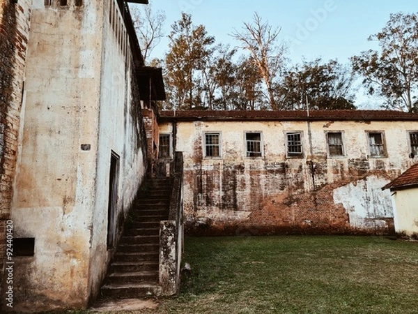 Obraz old abandoned house