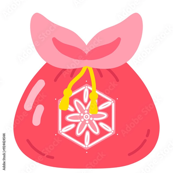 Obraz 복주머니 일러스트