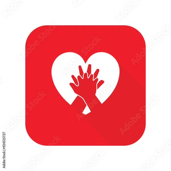 Fototapeta heart cpr medical icon vector design	
