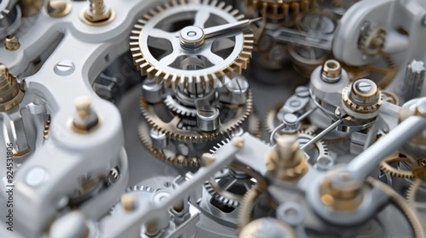 Obraz Intricate Clockwork Mechanism