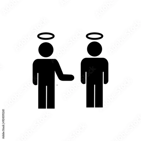 Obraz Heaven Solid Icon