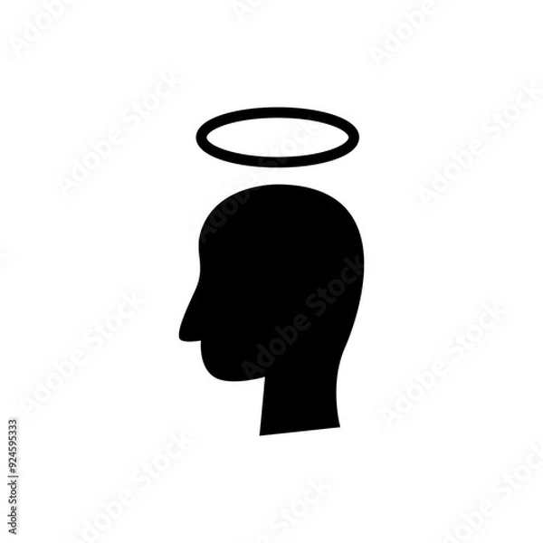 Obraz Heaven Solid Icon