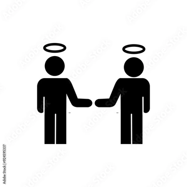 Obraz Heaven Solid Icon