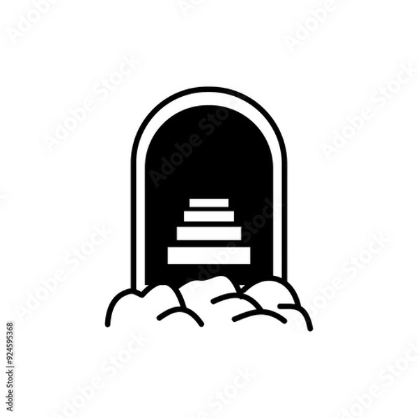 Obraz Heaven Solid Icon