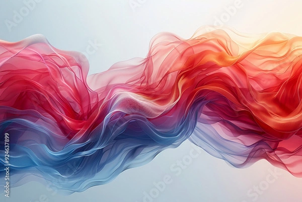 Fototapeta a presentation background, abstract, healthcare, red, blue, white background