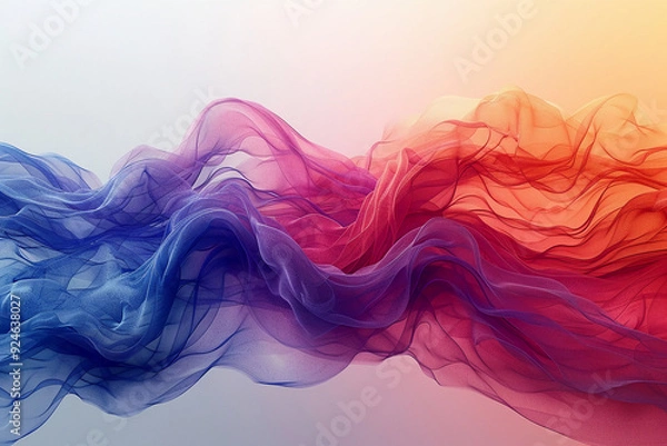 Fototapeta a presentation background, abstract, healthcare, red, blue, white background