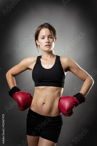 Fototapeta boxing fit