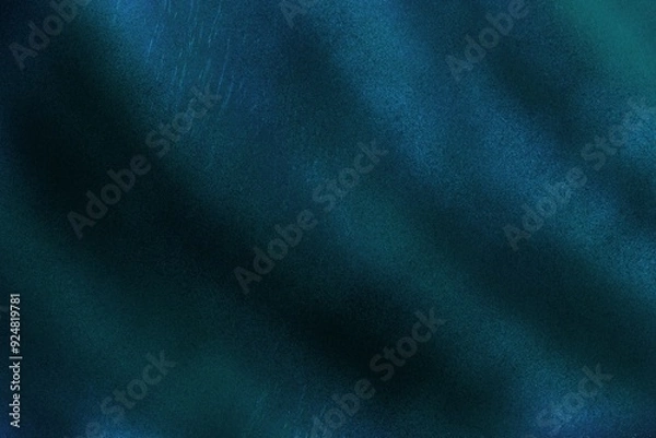 Obraz Dark blue grainy background noise texture blurred dark header backdrop poster banner header cover design
