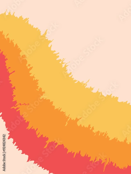 Obraz background with orange and yellow paint