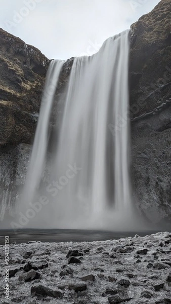 Obraz iceland waterfall