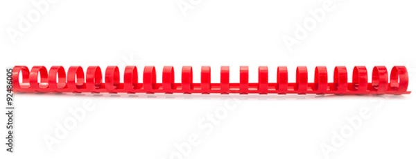 Obraz red  binding springs