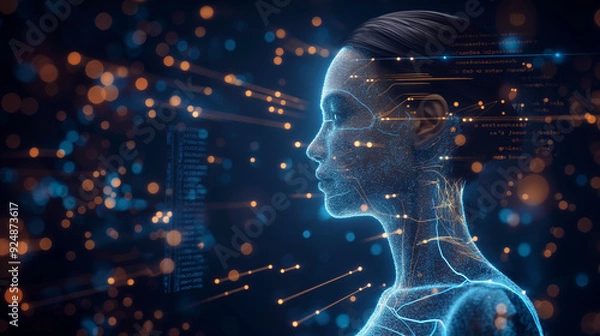 Fototapeta medical diagnostic systems using ai to analyze patient data, enhancing precision medicine and early disease detection, improving diagnostic accuracy and driving healthcare innovation

