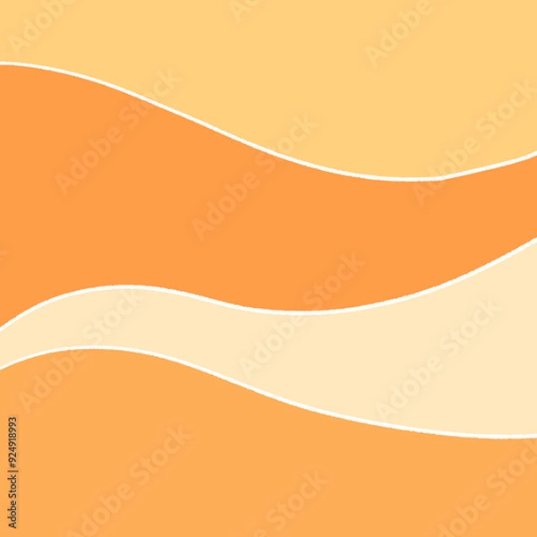 Fototapeta 波のイメージのレトロな背景素材のイラスト27