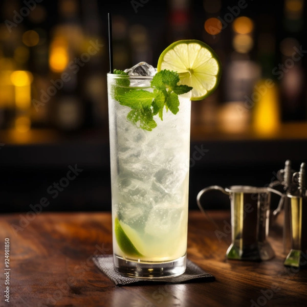 Obraz Gin Rickey Cocktail