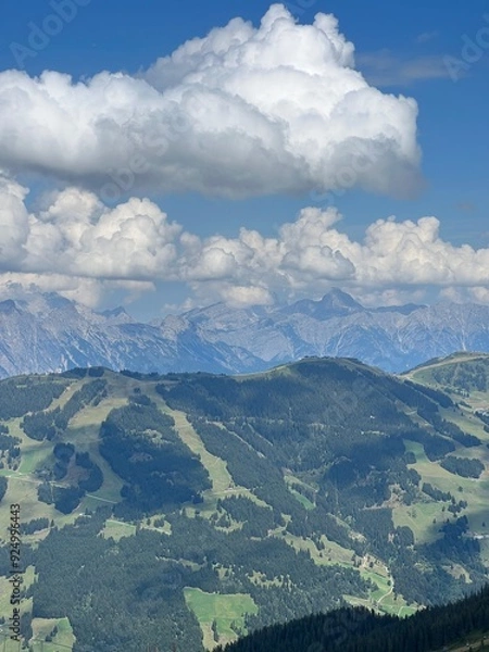 Obraz Cloud and Mountain 