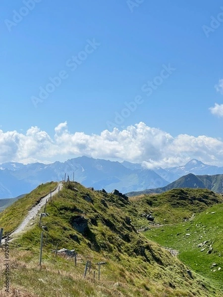 Obraz footpath in the mountains