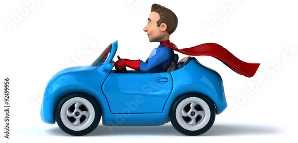 Fototapeta Fun superhero