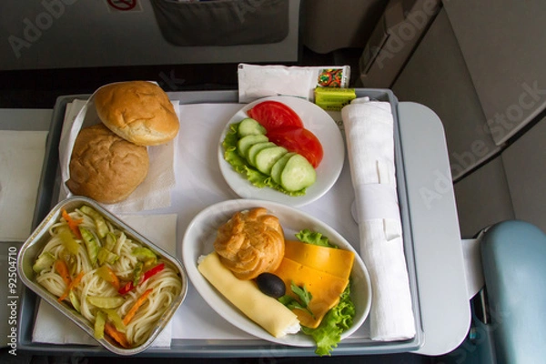 Obraz Airplane Food