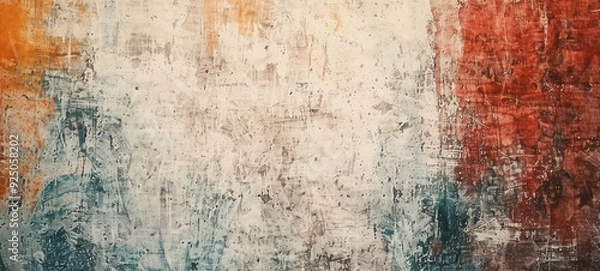 Fototapeta A nostalgic abstract design with blurred shapes and a muted color palette. Perfect for vintage-themed projects or adding a touch of retro charm.