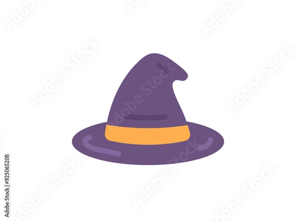 Fototapeta 魔女の帽子のアイコンのイラスト