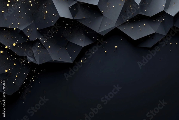 Obraz Black luxury bakground frame