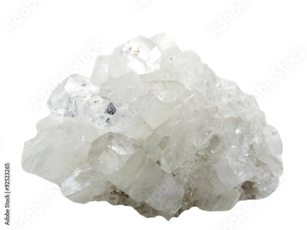 Obraz apophyllite geode geological crystals