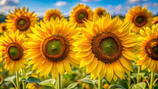 Fototapeta Sunflowers. 