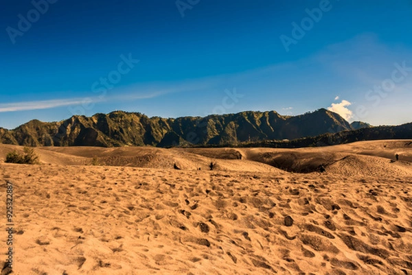 Fototapeta sand dunes in deserts and mountains