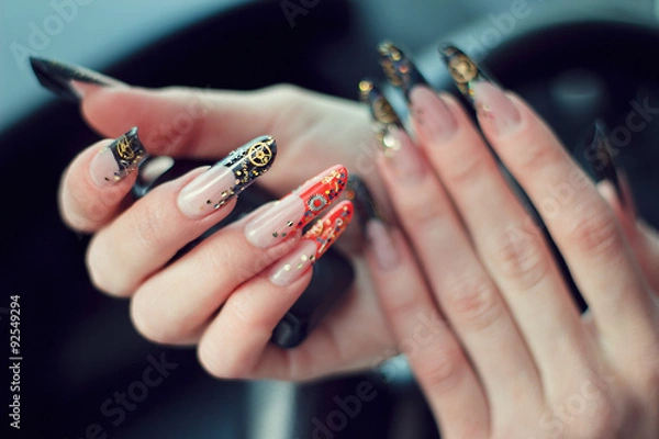 Fototapeta маникюр
