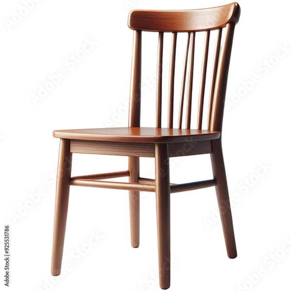 Obraz old wooden chair