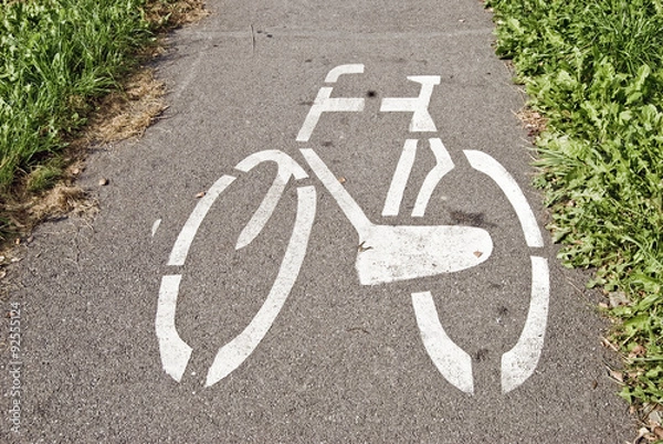 Obraz Droga rowerowa